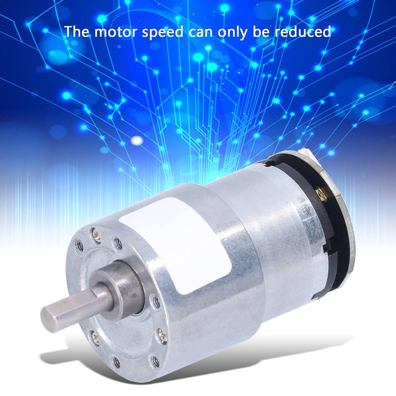flexman JGB37‑520 Speed Reduction Gear Motor with Encoder, DC 12V Electric Micro DC Geared Motor Supporting Forward Reverse Movement for Household Appliances Medical Equipment (1000RPM) - Image 4